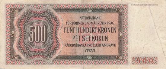 500 Kronen 1942 ro.565a J